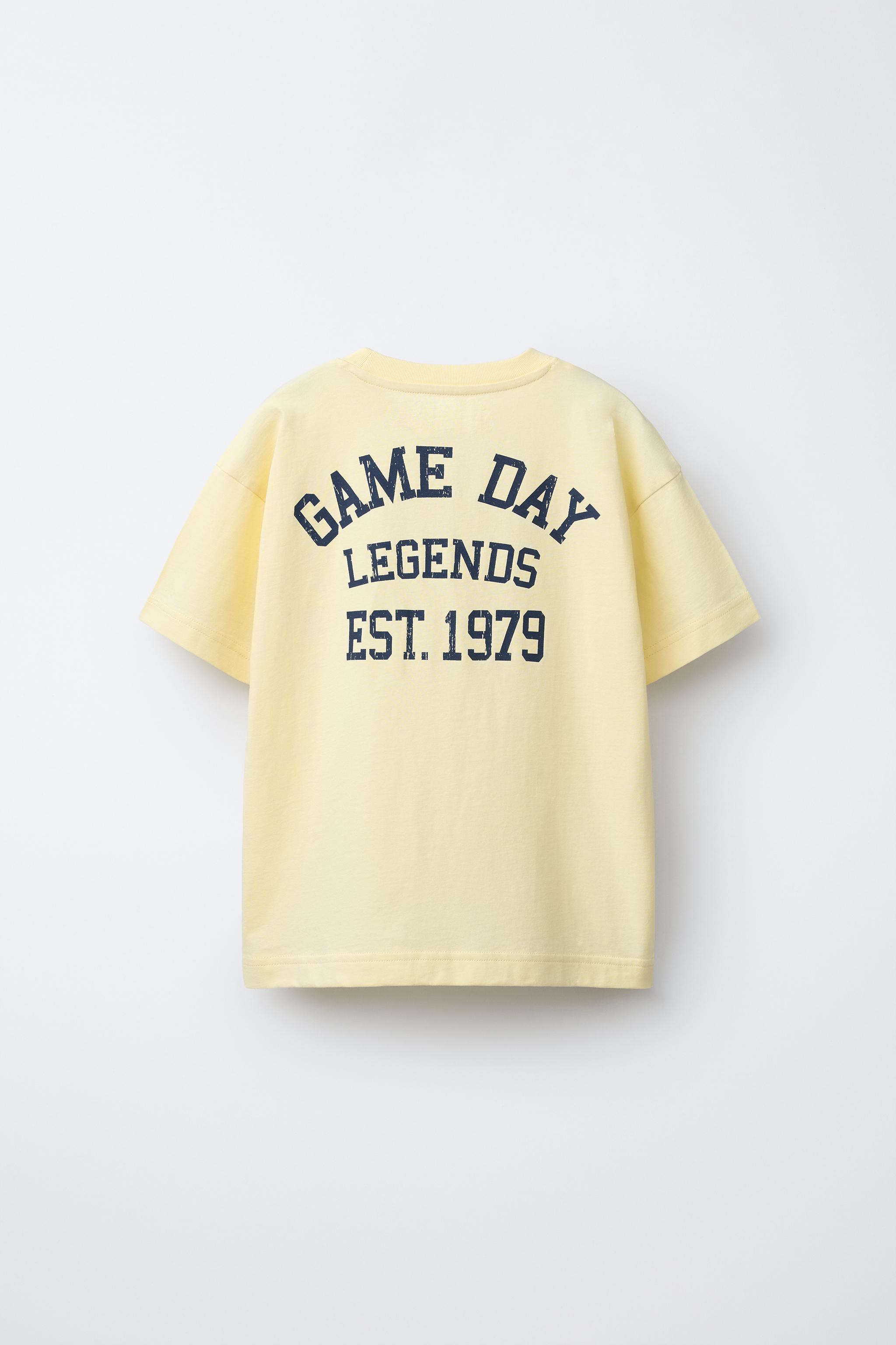 T-SHIRT JOGGING AVEC INSCRIPTION